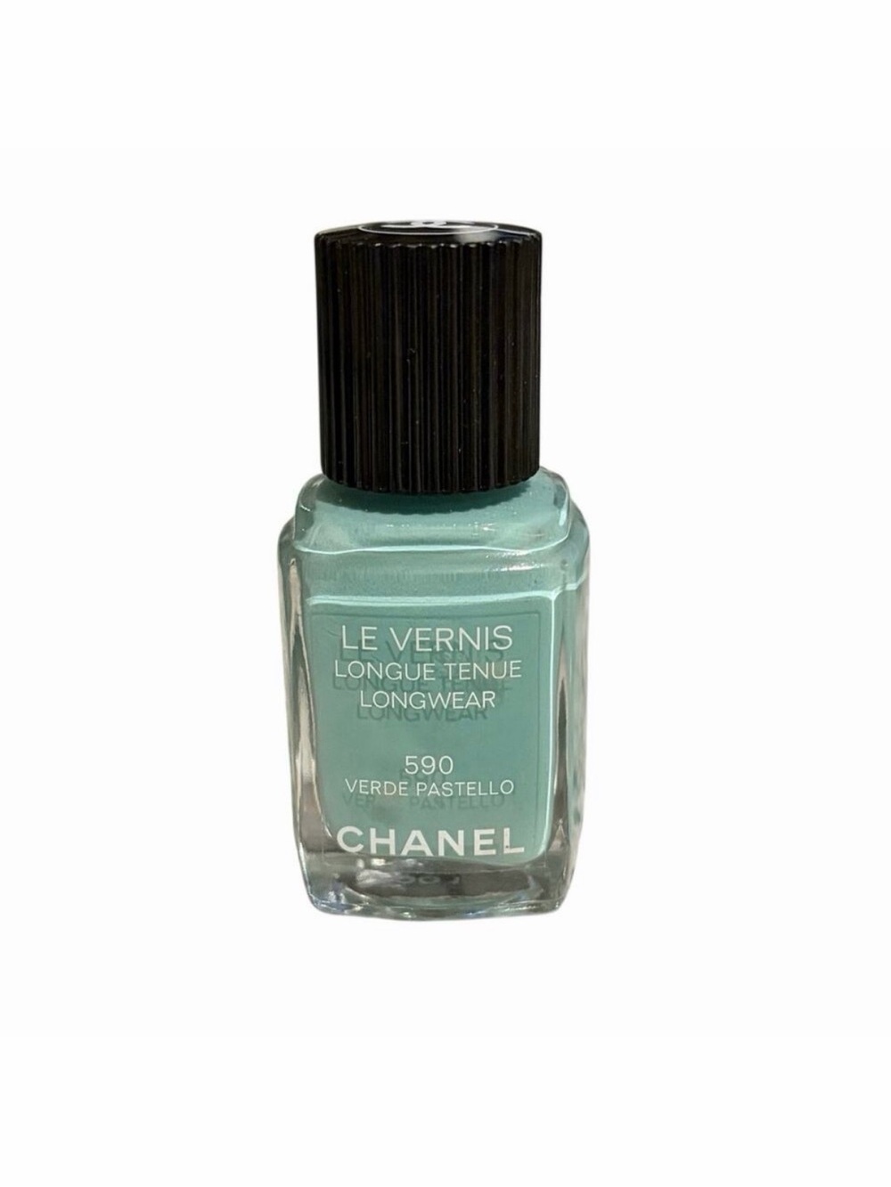 Chanel Le Vernis Longwear Nail Polish 590 Verde Pastello Full Size New